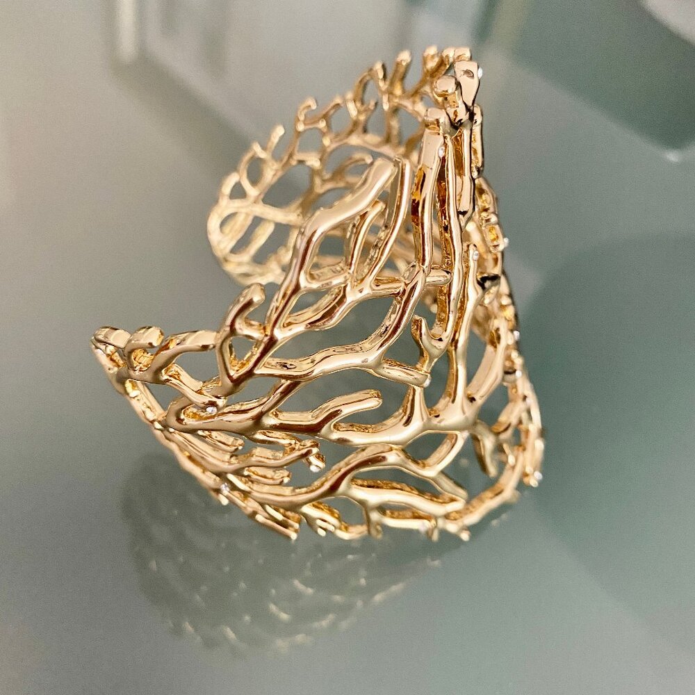 Coral Branch Cuff